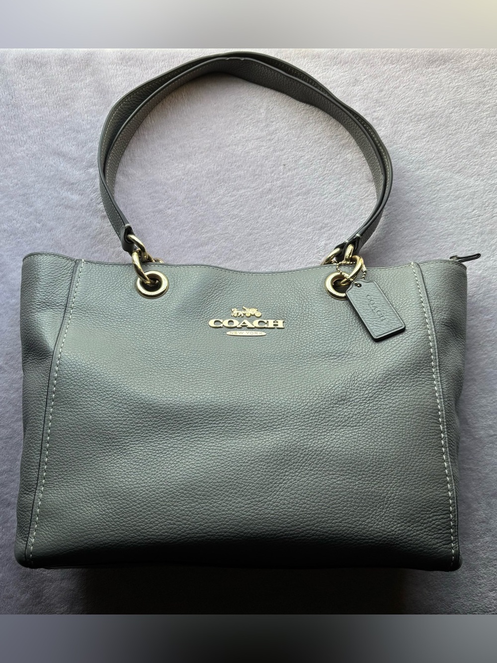 Coach Gray Jes Tote Bag